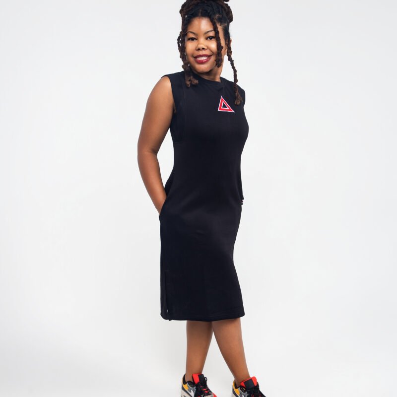 Pyramid Midi Dress